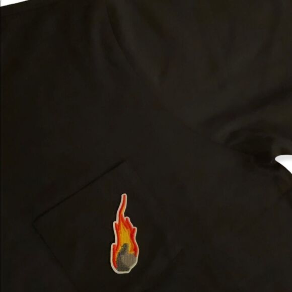 NWT Wool + Pepper Co. Meteor Unisex Pocket Tee - Picture 2 of 6